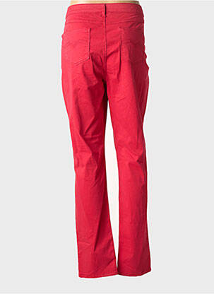 Pantalon slim elasticitate mărime normală roșu MERI & ESCA femeie