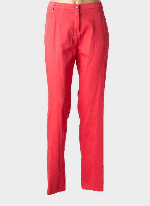 Pantalon slim roșu GUY DUBOUIS femeie