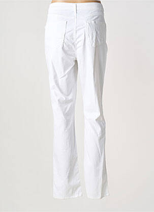 Pantalon drept elasticitate mărime normală alb MERI & ESCA femeie