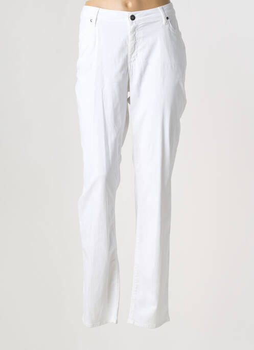 Pantalon drept alb MERI & ESCA femeie