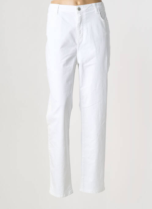 Pantalon drept alb FRED SABATIER femeie