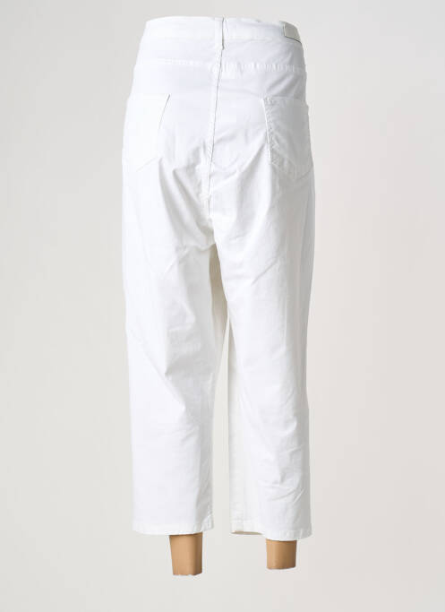 Pantalon trei sferturi alb FRED SABATIER femeie