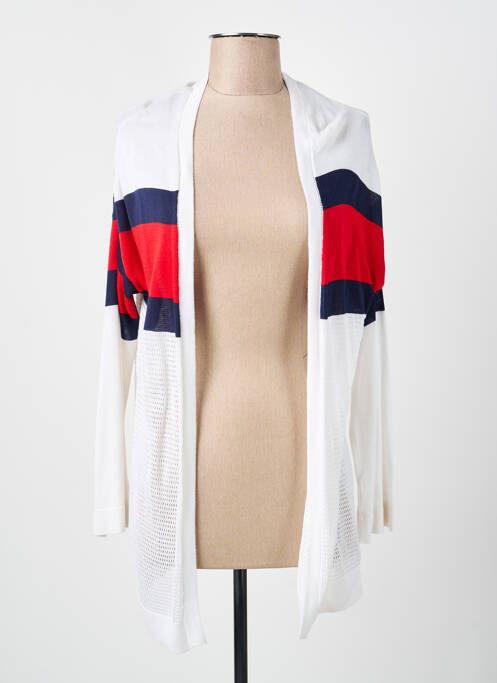 Vestă cu mâneci lungi alb MERI & ESCA femeie