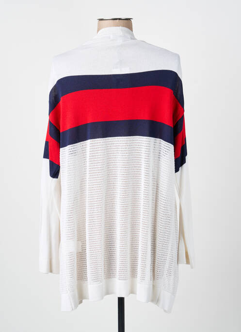 Vestă cu mâneci lungi alb MERI & ESCA femeie