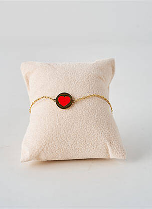 Brățară închidere cu închizătoare carabină auriu ELUE PAR NOUS femme