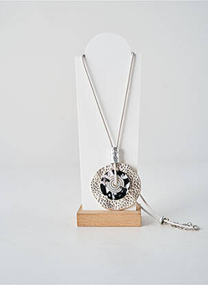 Colier materiale metalice argintiu ALEX ARTE femme