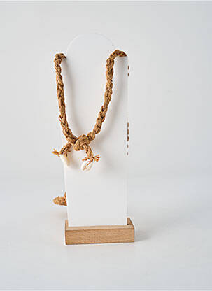 Colier ornament charmă / pandantiv maro MI MARIA MORENA femme