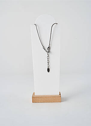 Colier materiale metalice argintiu ALEX ARTE femeie
