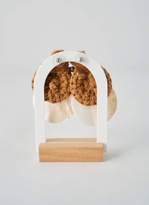 Cercei bej MI MARIA MORENA femme