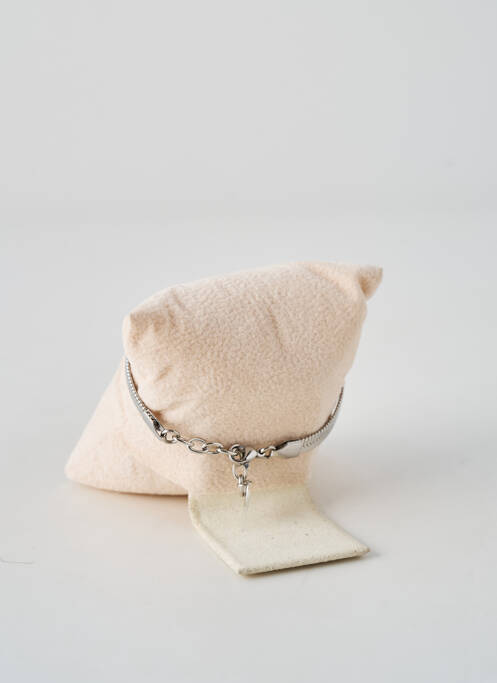 Brățară închidere cu închizătoare carabină argintiu ELUE PAR NOUS femme