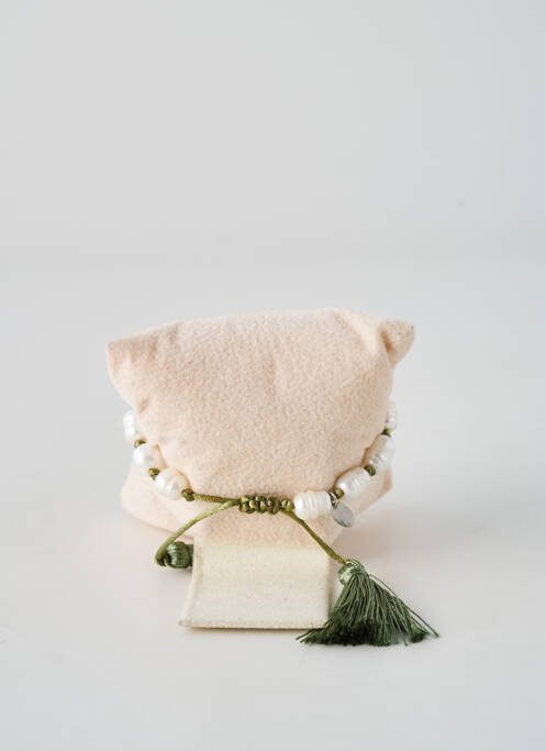 Brățară închidere cu cataramă deployantă verde ELUE PAR NOUS femme