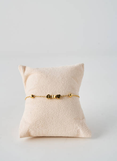 Brățară închidere cu închizătoare carabină auriu ELUE PAR NOUS femme