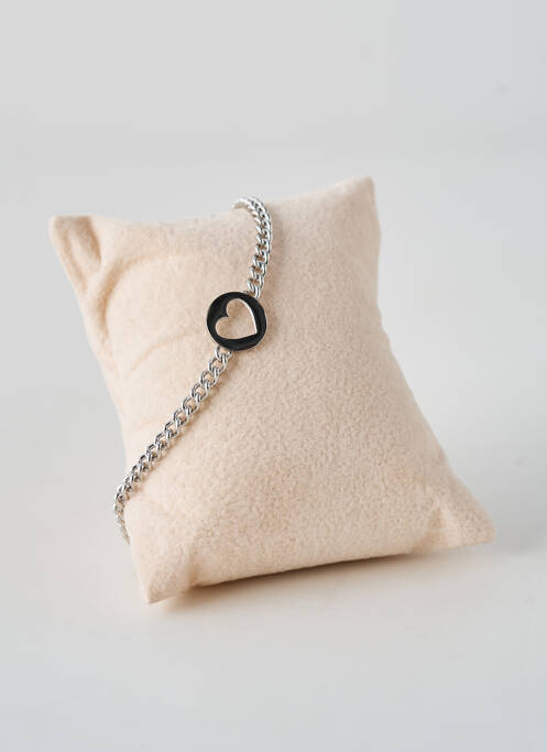 Brățară închidere cu închizătoare carabină argintiu ELUE PAR NOUS femme