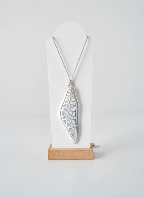 Colier materiale metalice argintiu ALEX ARTE femme