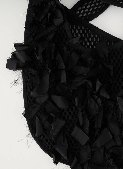 Geantă mâneră 1 mâneră de transport formă interval negru BIZE femme