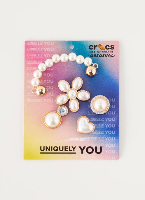 Accesoriu pentru încălțăminte toc plat până la 3 cm bej CROCS femme