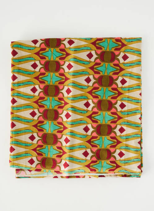 Eșarfă țesătură poplin verde KALI YOG femme