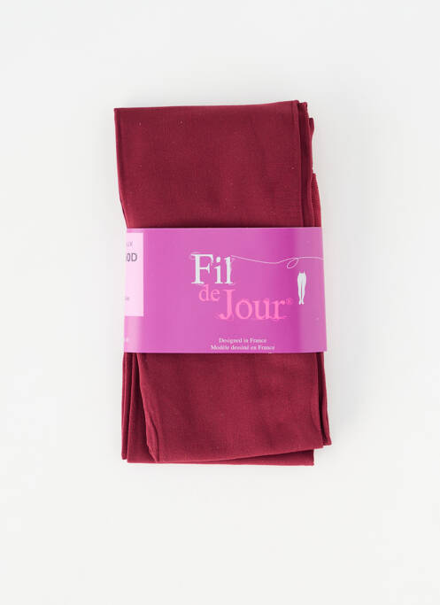 Colanți violet FIL DE JOUR femeie