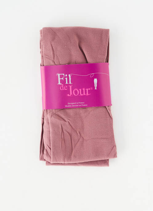 Colanți roz FIL DE JOIE femeie