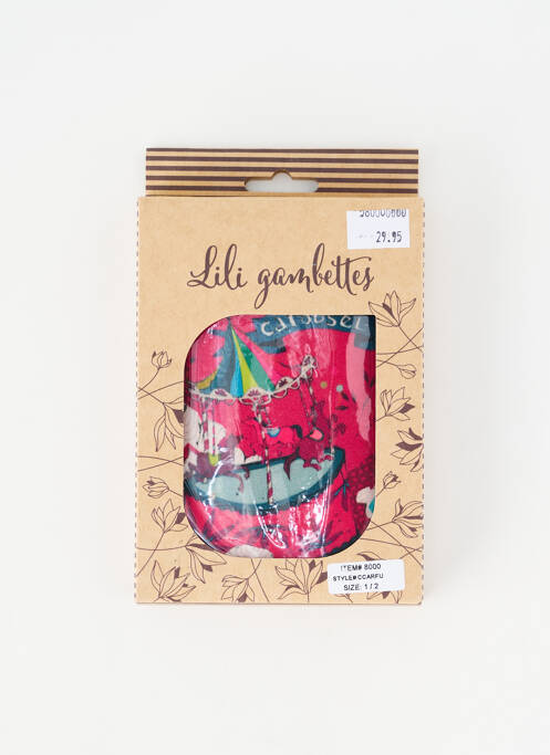 Colanți roz LILI GAMBETTES femeie