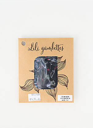 Colanți albastru LILI GAMBETTES femeie