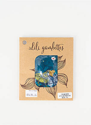 Colanți albastru LILI GAMBETTES femeie