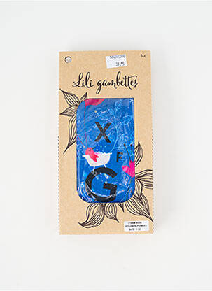 Colanți albastru LILI GAMBETTES femeie