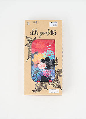 Colanți roșu LILI GAMBETTES femeie