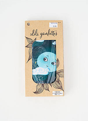 Colanți albastru LILI GAMBETTES femeie