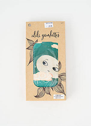 Colanți verde LILI GAMBETTES femeie