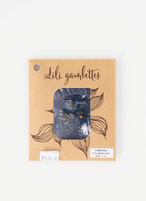 Colanți albastru LILI GAMBETTES femeie