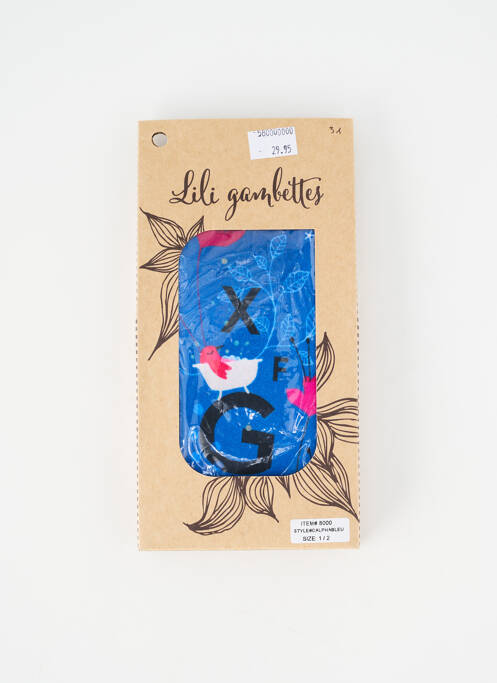 Colanți albastru LILI GAMBETTES femeie