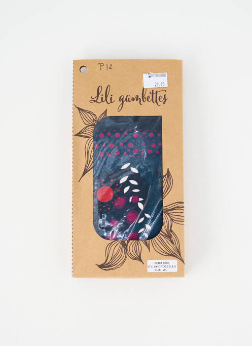 Colanți albastru LILI GAMBETTES femeie