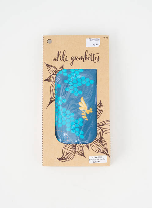 Colanți albastru LILI GAMBETTES femeie