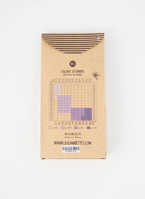 Colanți albastru LILI GAMBETTES femeie