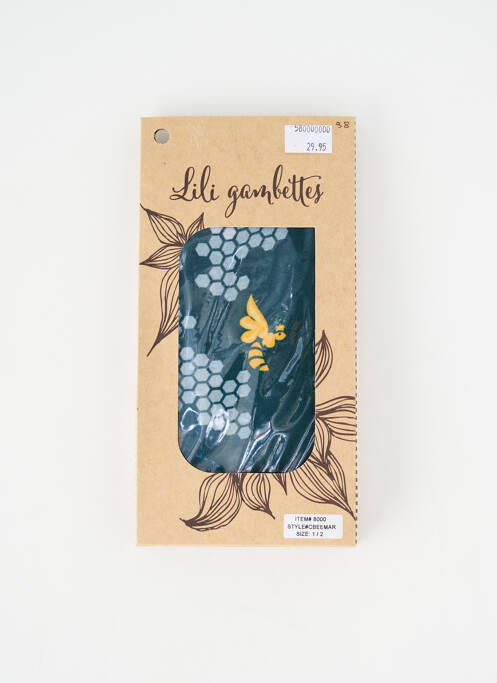 Colanți albastru LILI GAMBETTES femeie