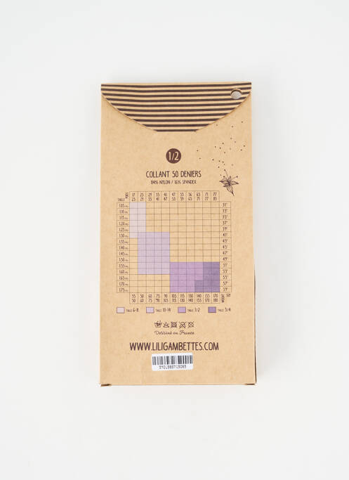 Colanți albastru LILI GAMBETTES femeie