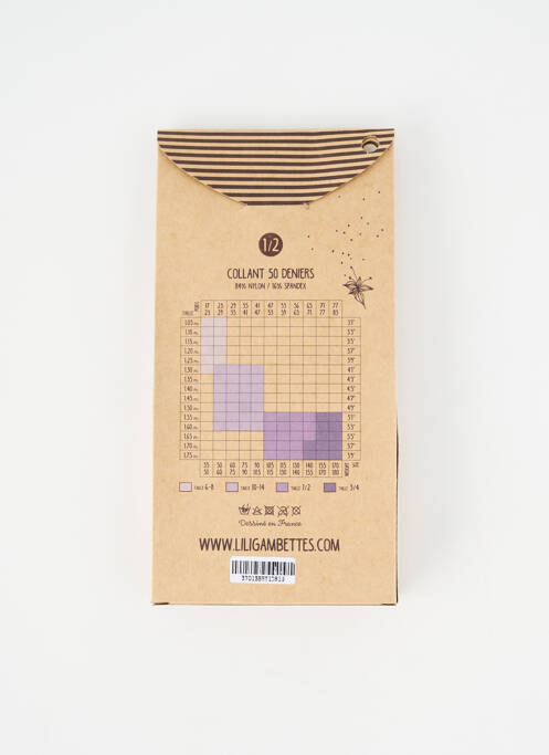 Colanți albastru LILI GAMBETTES femeie