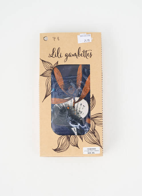 Colanți albastru LILI GAMBETTES femeie