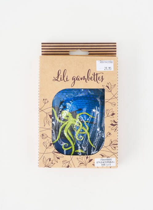 Colanți albastru LILI GAMBETTES femeie