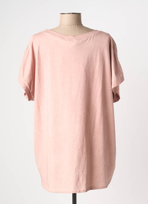 Top roz COULEURS DU TEMPS femeie