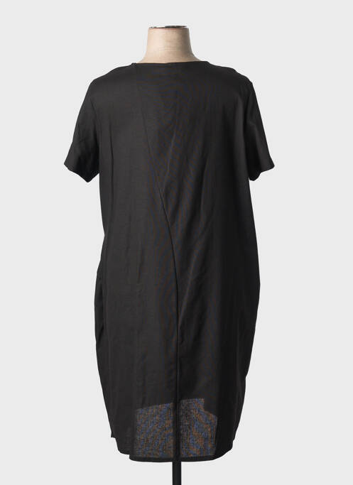 Rochie midi negru COULEURS DU TEMPS femeie