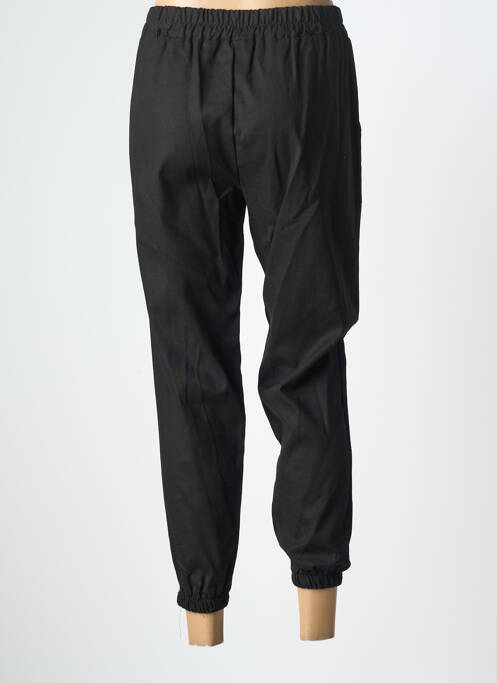 Pantalon 7/8 negru COULEURS DU TEMPS femeie