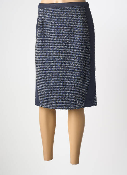 Fustă midi albastru GUY DUBOUIS femeie