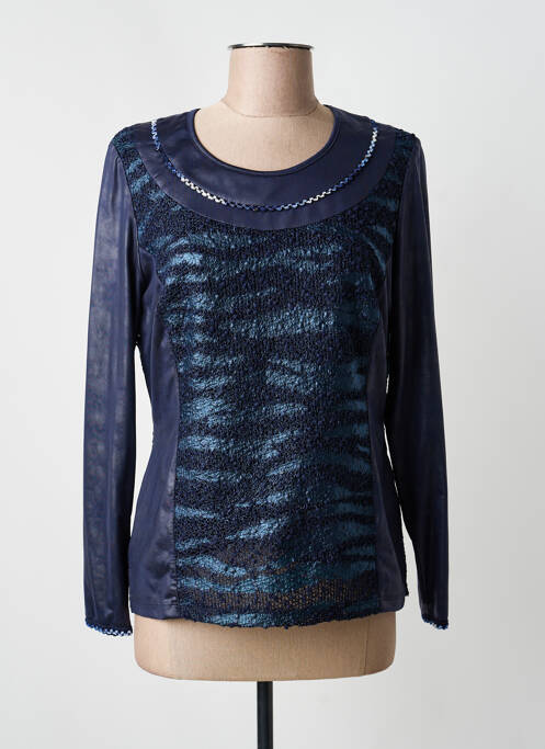 Top albastru GUY DUBOUIS femeie