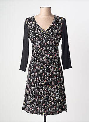 Rochie scurtă mâneci lungi mâneci lungi negru SURKANA femeie