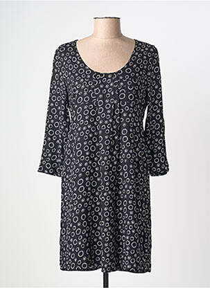 Rochie scurtă mâneci 3/4 mâneci 3/4 negru SURKANA femeie