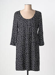 Rochie scurtă mâneci 3/4 mâneci 3/4 negru SURKANA femme