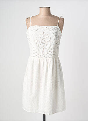 Rochie scurtă alb LEVIS femeie