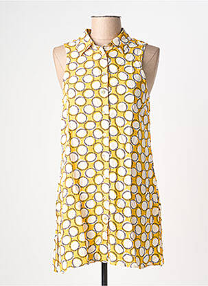 Tunică fără mâneci galben SURKANA femeie